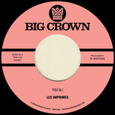 the album cover for Les Imprimes - You & I B/W Miss The Days
