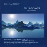 the album cover for Jean Eloy -Claude - Gaia-Songs