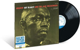 the album cover for Art & the Jazz Messengers Blakey - Moanin (blue Note Essentials)