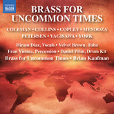 the album cover for Hiram Diaz - Brass For Uncommon Times