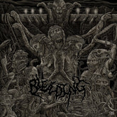 the album cover for Bleeding - Dispersed Blood Sustenance
