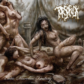 the album cover for Torsofuck - Erotic Diarrhea Fantasy / As Semen Blends To Rot