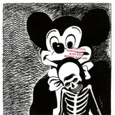 the album cover for Raymond Pettibon  / Augst,Oliver - American Psyche
