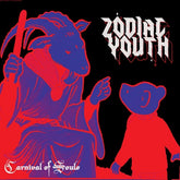 the album cover for Zodiac Mindwarp & Youth - Carnival of Souls (limited/purple Vinyl/2lp)