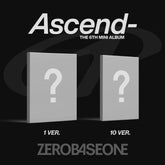the album cover for Zerobaseone - Ascend- (1 Ver. & 10 Ver.)