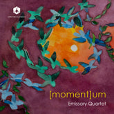 the album cover for Emissary Quartet - (Moment)Um