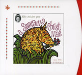 the album cover for Ella Fitzgerald - Ella Wishes You a Swinging Christmas