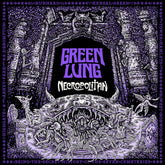 the album cover for Green Lung - Necropolitan [Colored Vinyl] (Gate) (Purp) (Uk)