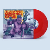 the album cover for Lee Scratch & Subatomic Sound System Perry - Super Ape Returns To Conquer (red Vinyl)