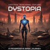 the album cover for Alberto Rigoni  / Manring,Michael / Hamm,Stuart - Dystopia [Digipak]