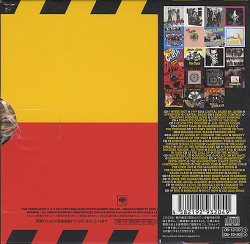 The Clash : The Singles (Box, Comp, Ltd + 19xCD, Single)