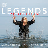 the album cover for Laura Strickling - Legends - Rebellion