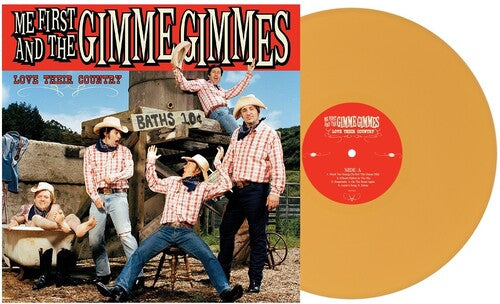 Me First and the Gimme Gimmes - Love Their Country LP (Mustard Yellow Colored Vinyl)