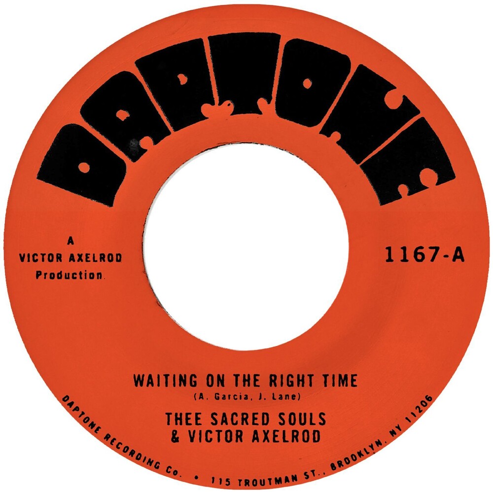 Thee Sacred Souls - Waiting On The Right Time B/W Waiting #2 7" (Preorder: Ships July 31, 2026)
