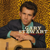 the album cover for Gary Stewart - One Track Mind