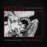 the album cover for Deceits - If There's No Heaven - Ruby Black Wave [Colored Vinyl]