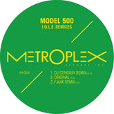 the album cover for Model 500 - I.d.l.e. Remixes