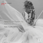 the album cover for Anne Mutter -Sophie - American Tunes 1