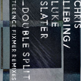 the album cover for Chris & Luke Slater Liebing - Double Split (terence Fixmer Remixes)