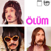 the album cover for Olum - Kara Dunya/Yesil Gunes