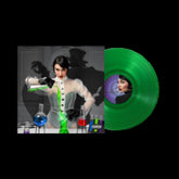 the album cover for Qveen Herby - Alchemist/Isle Of Qveen - Green [Colored Vinyl] (Grn)