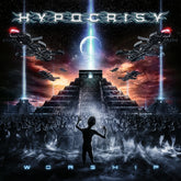 the album cover for Hypocrisy - Worship (Blue) [Clear Vinyl] (Gate)