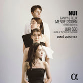 the album cover for Esme Quartet - Nui