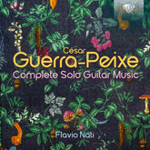 the album cover for Flavio Nati - Guerra-Peixe: Complete Solo Guitar Music