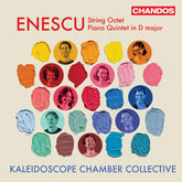 the album cover for Kaleidoscope Chamber Collective - Enescu: Str Octet Pno Qnt