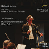 the album cover for Joo Bitter -Anne - Aus Italien 5 Orchesterlieder