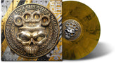 the album cover for Five Finger Death Punch - Legacy [Indie Exclusive Amber Wave]