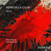 the album cover for Adam Cour  De La - Momo