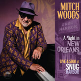 the album cover for Mitch Woods - Night In New Orleans