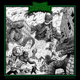 the album cover for Oxygen Destroyer - Sinister Monstrosities Spawned by the Unfathomable Ignorance of Humankind