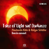the album cover for Flautando Koln - Tales Of Light & Darkness