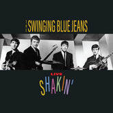 the album cover for Swinging Blue Jeans - Live Shakin'