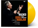 the album cover for Herbert Karajan  Von - Karajan Conducts Wagner [Colored Vinyl] (Ylw) [Reissue]