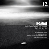 the album cover for Wroclaw Baroque Ensemble - Komm!
