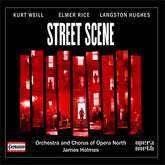the album cover for Orchestra Of Opera North - Kurt Weill: Street Scene