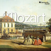 the album cover for Kristian Bezuidenhout - Mozart: Piano Concertos K. 175 449 & 466