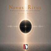 the album cover for Antonino Errera - Novus Ritus