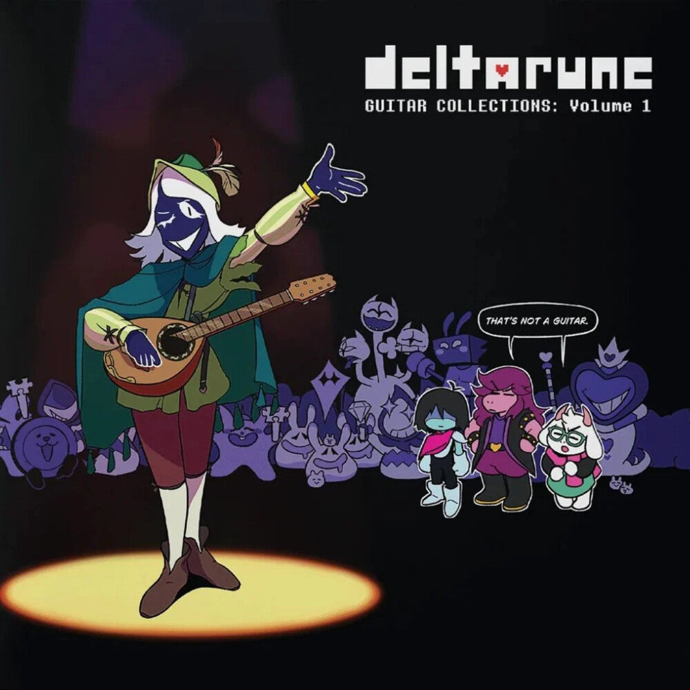 the album cover for Geoffrey Day - "deltarune Guitar Collections: Volume 1 "
