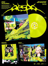 the album cover for Aespa - The 2nd Album ‘LEMONADE’ [Neon Yellow]