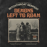 the album cover for Witchthroat Serpent - Demons Left To Roam [Clear Vinyl] [Limited Edition] (Org)