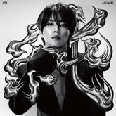the album cover for JO1 - ANIMAL [Member Solo Jacket Ver Junki]