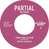 the album cover for Sister Rasheda - Hard One Fe Dem' (Ep)