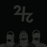 the album cover for Front 242 - Black Out [Colored Vinyl] (Slv)
