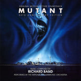 the album cover for Richard Band  (Aniv) - Mutant - O.S.T. (Aniv)