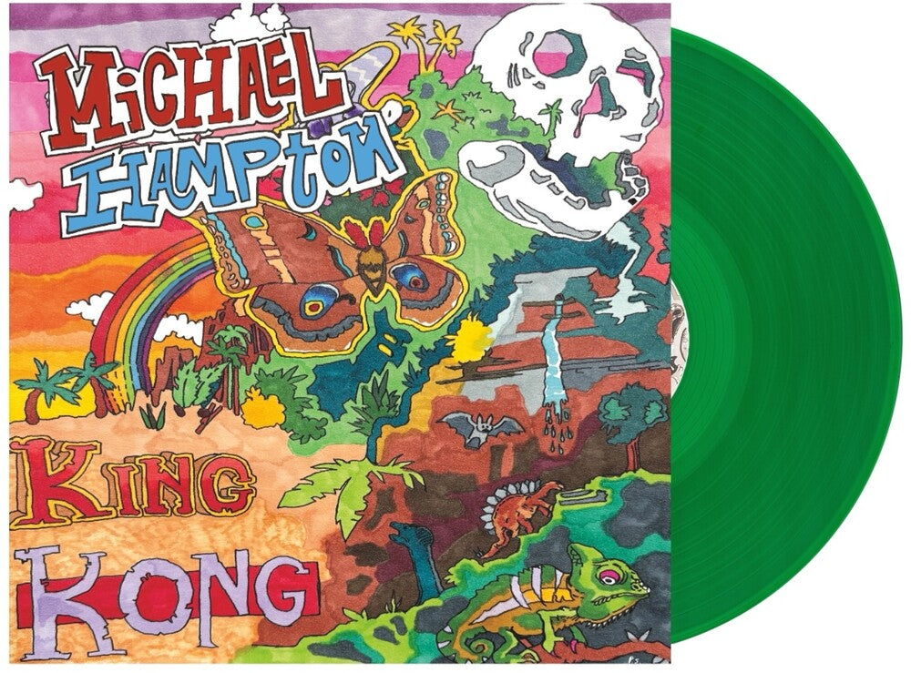 the album cover for Michael Hampton - King Kong [Colored Vinyl] (Grn)