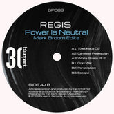 the album cover for Regis - Power Is Neutral (Blk) [Colored Vinyl] (Ep)